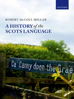 cover image of A History of the Scots Language